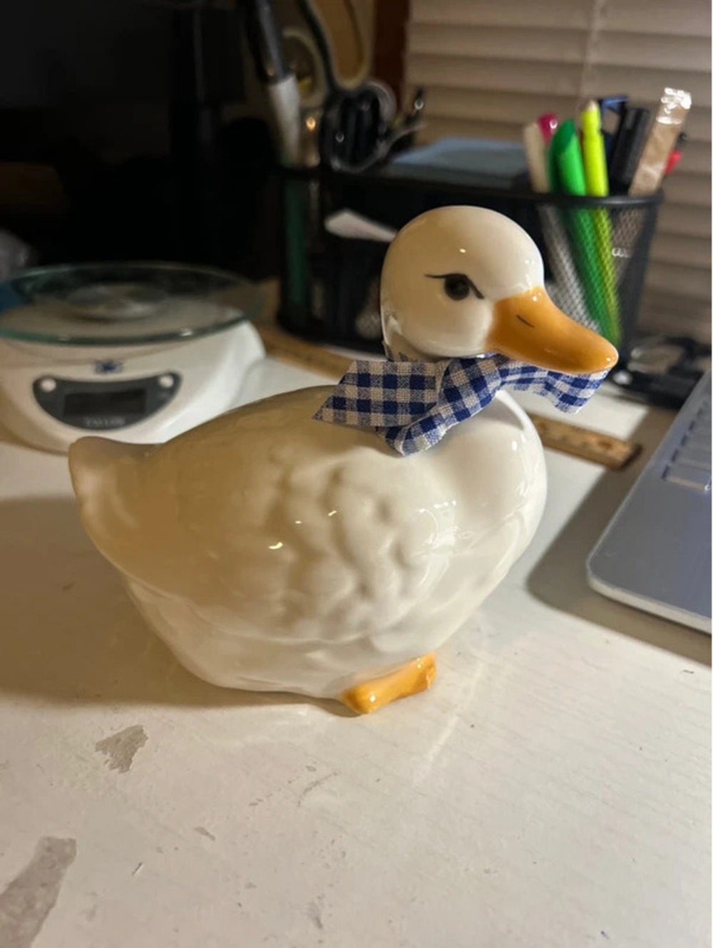 Duck figurine
